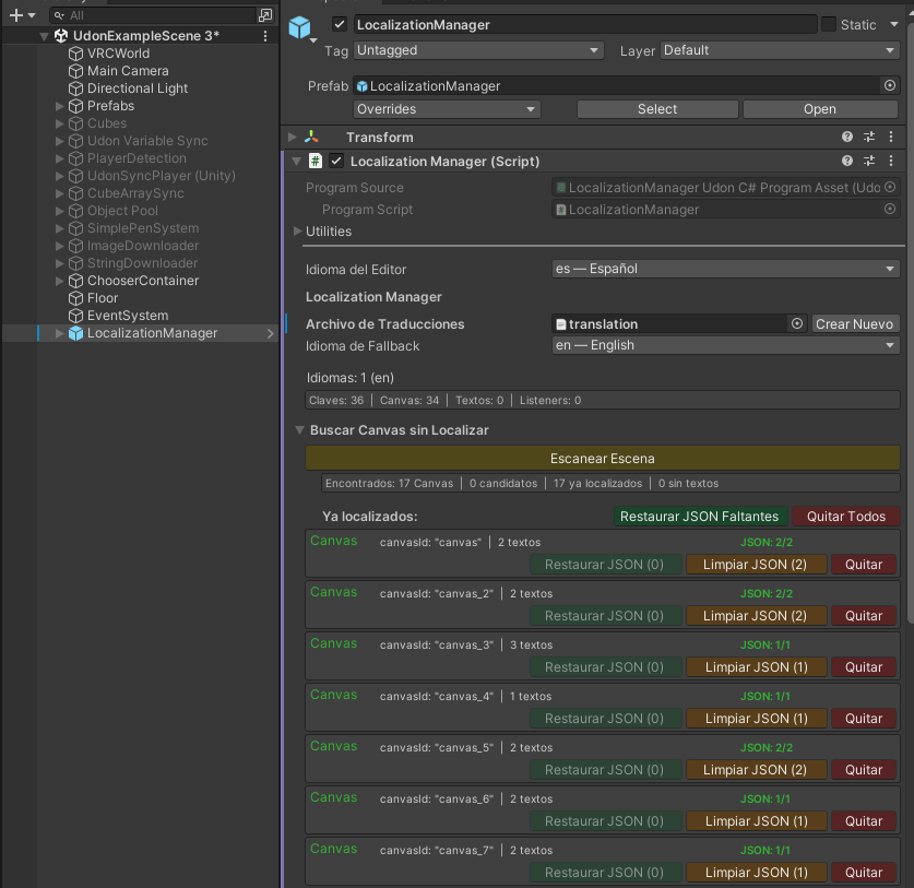 Inspector CanvasLocalizer